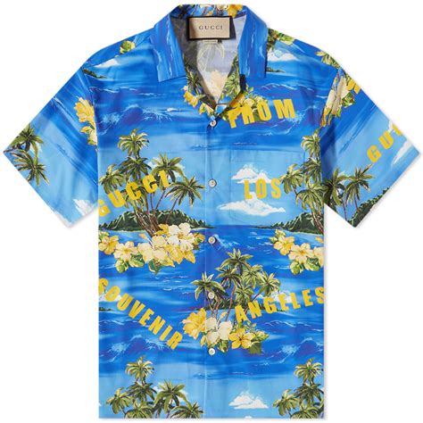 hawaiian shirt gucci|Gucci dress shirts for men.